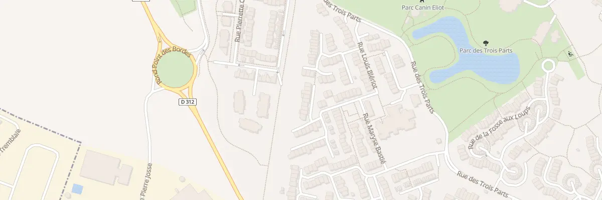 Plan du 10 Sq Maurice Bellonte à Bondoufle