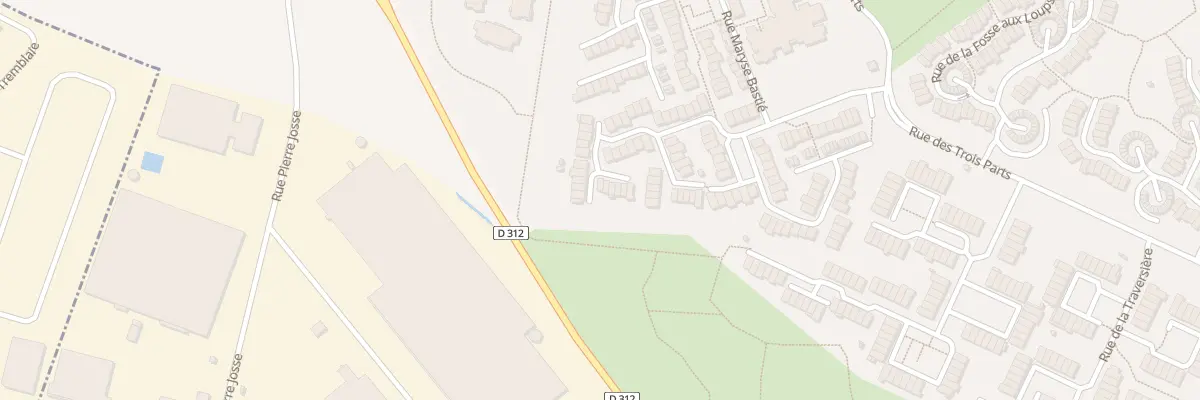 Plan du 34 Sq du Colonel Rozanoff à Bondoufle