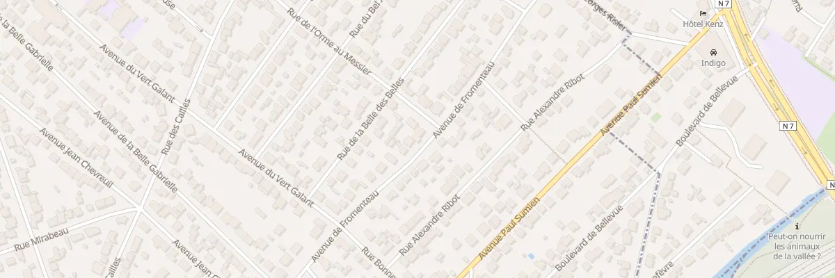 Plan du 67 Av de Fromenteau à Savigny-sur-Orge