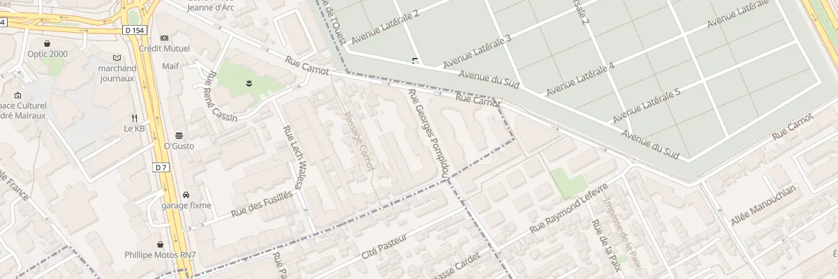 Plan du 43 Rue Babeuf au Kremlin-Bicêtre
