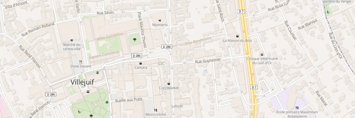 Plan du 79 Rue Jean Jaurès à Villejuif