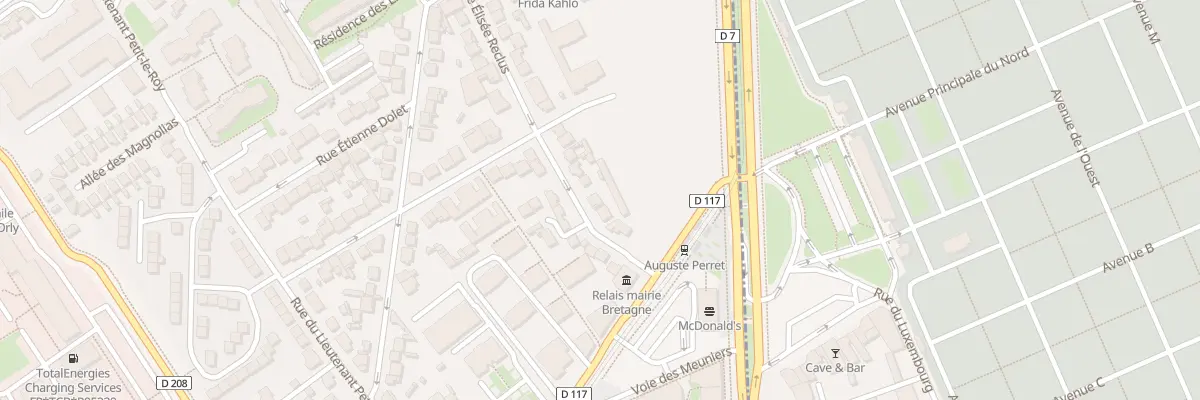 Plan du 35 Rue Elisée Reclus à Chevilly-Larue