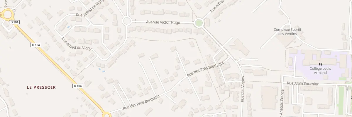 Plan du 29B Rue des Prés Berthelot à Saint-Doulchard