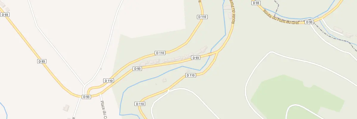 Plan du 17 Rte du Pont du Grel à Noailhac