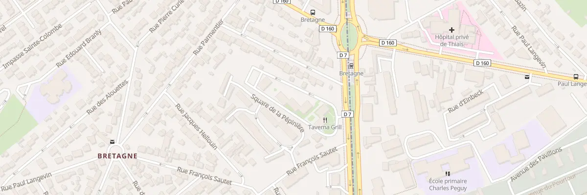 Plan du 248 Av de Stalingrad à Chevilly-Larue