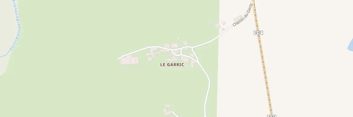 Plan du 5150 Le Garric à Teillet
