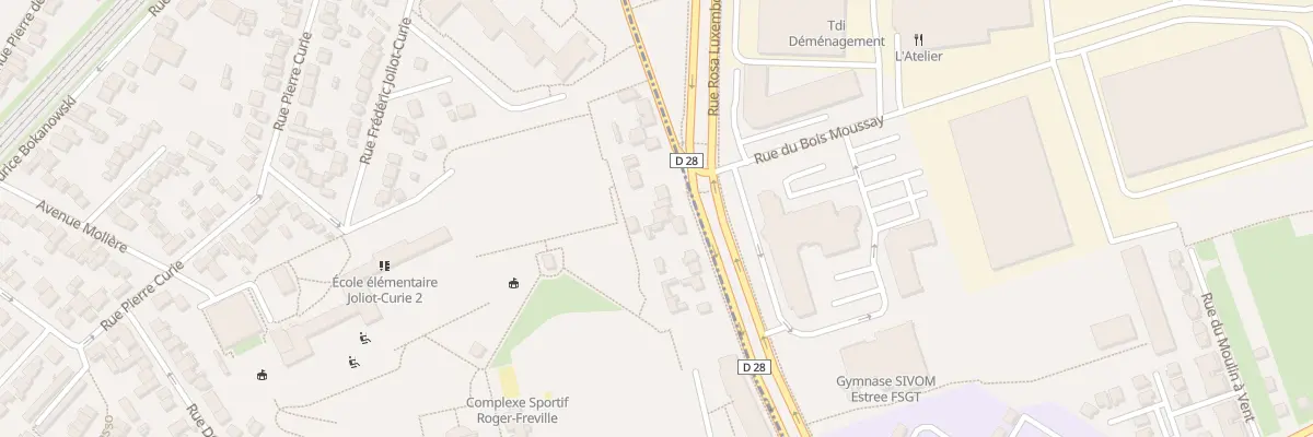 Plan du 72 Rue d’Amiens à Saint-Denis