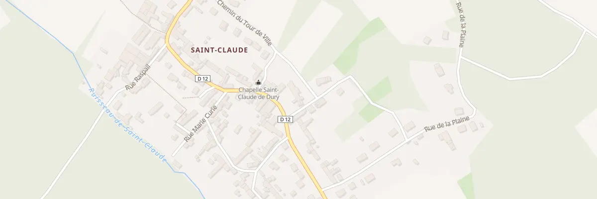 Plan du 395B Rue Ferdinand Buisson à Bury