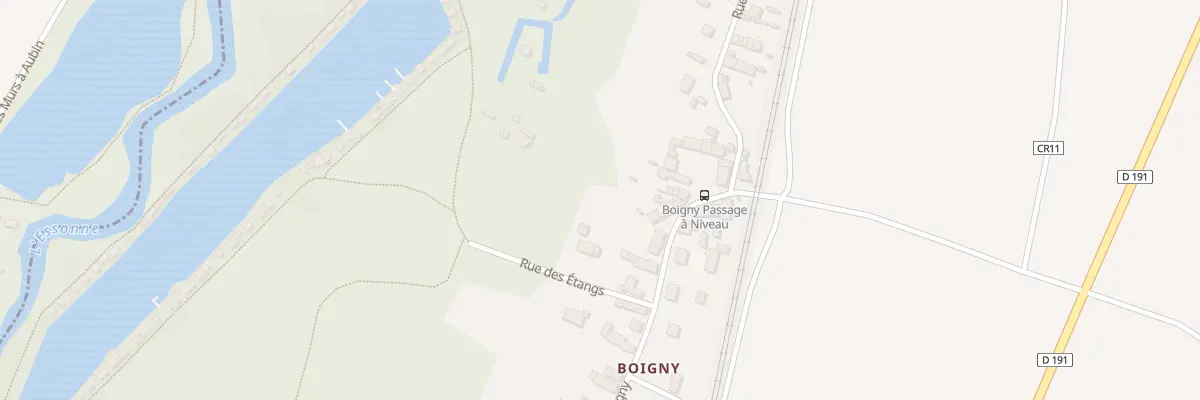 Plan du 69B Rue de Boigny à Baulne
