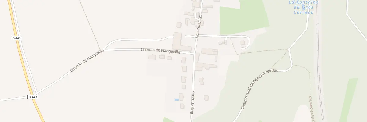 Plan du 5020 Prinvaux à Boigneville