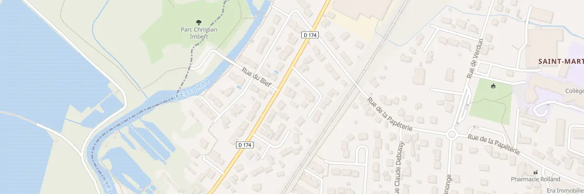 Plan du 31 Rue Eugène Péreire à Ballancourt-sur-Essonne