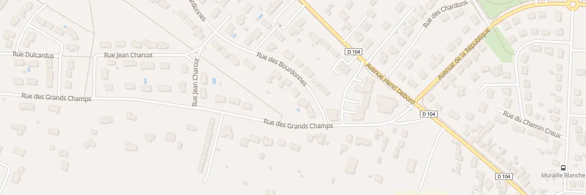 Plan du 5 Rue des Bourdonnes à Saint-Doulchard