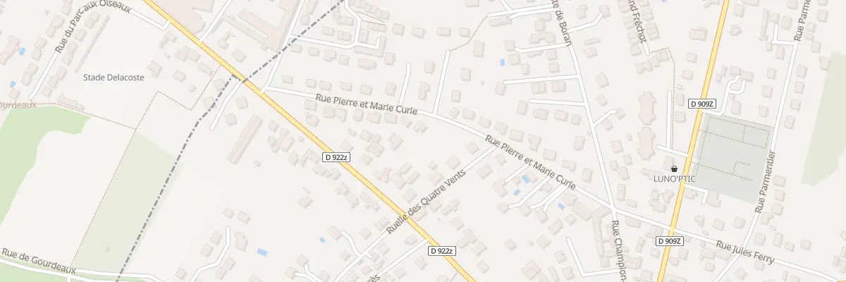 Plan du 15 Rue Pierre et Marie Curie à Viarmes