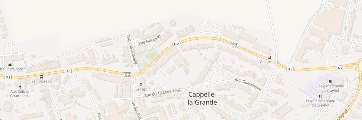 Plan du 190 Av du Gen de Gaulle à Cappelle-la-Grande