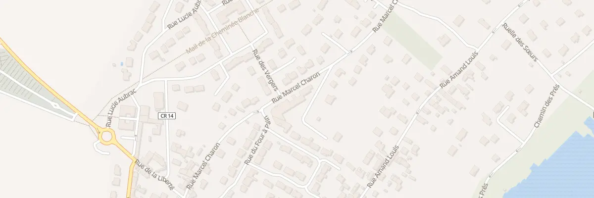Plan du 12 Rue Marcel Charon à Vert-le-Petit