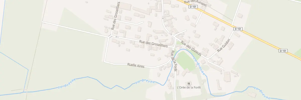 Plan du 290 Rue des Groseilliers à Étouy