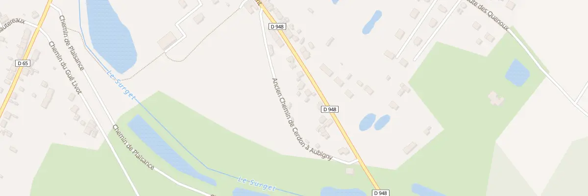 Plan du 74 Rte d’Argent à Cerdon