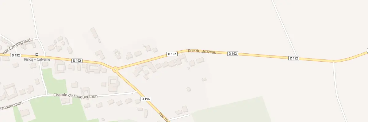 Plan du 12 Rue du Bruveau Rincq à Aire-sur-la-Lys