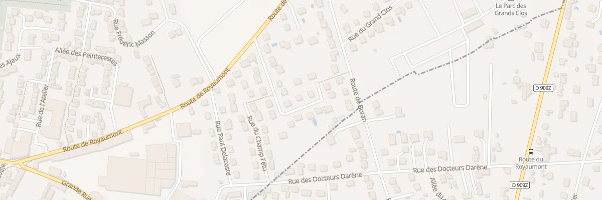 Plan du 15 Rue des Dames d’Ecosse à Asnières-sur-Oise