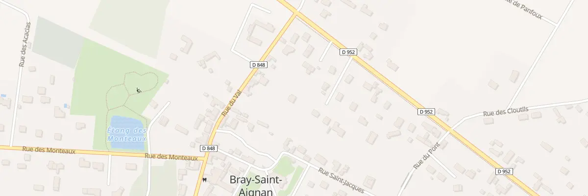 Plan du 22B Rue du Val à Bray-Saint-Aignan