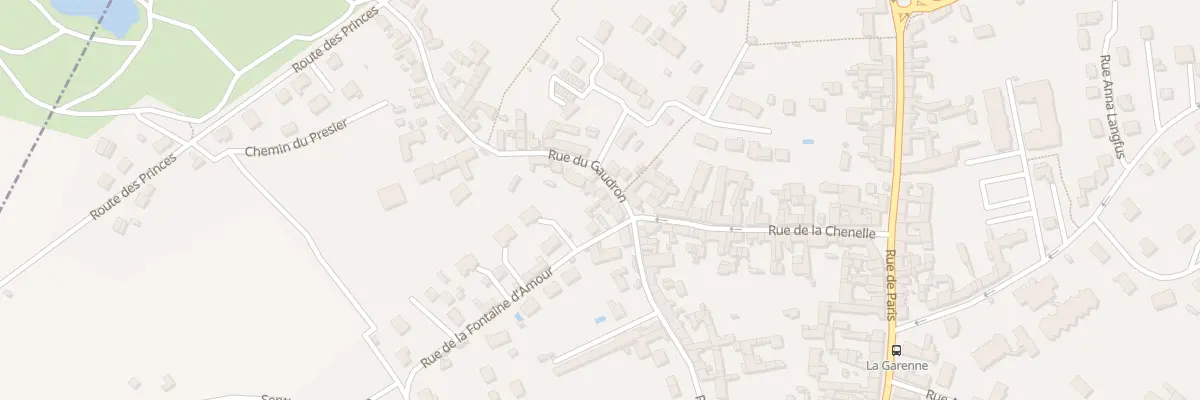 Plan du 5 Rue du Gaudron à Viarmes