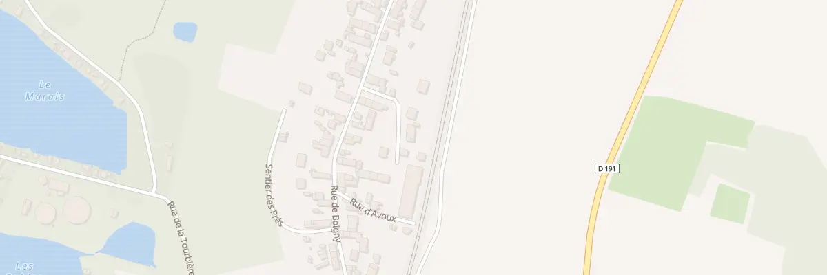 Plan du 9 Imp du Chemin de Fer à Baulne