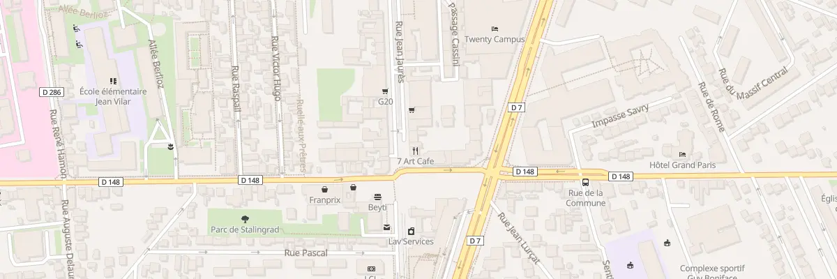 Plan du 157 Rue Jean Jaurès à Villejuif