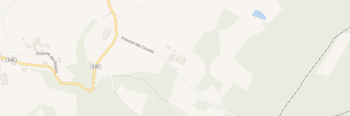 Plan du 5042 As Courets à Escandolières