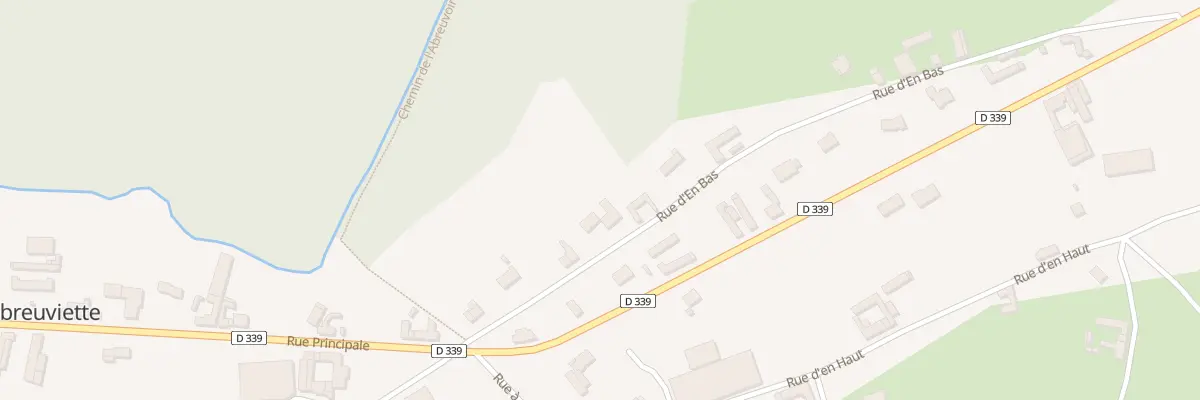 Plan du 15 Rue d’En Bas à Rebreuviette