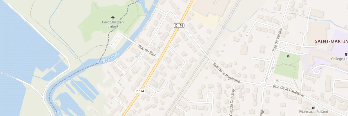 Plan du 29 Rue Eugène Péreire à Ballancourt-sur-Essonne