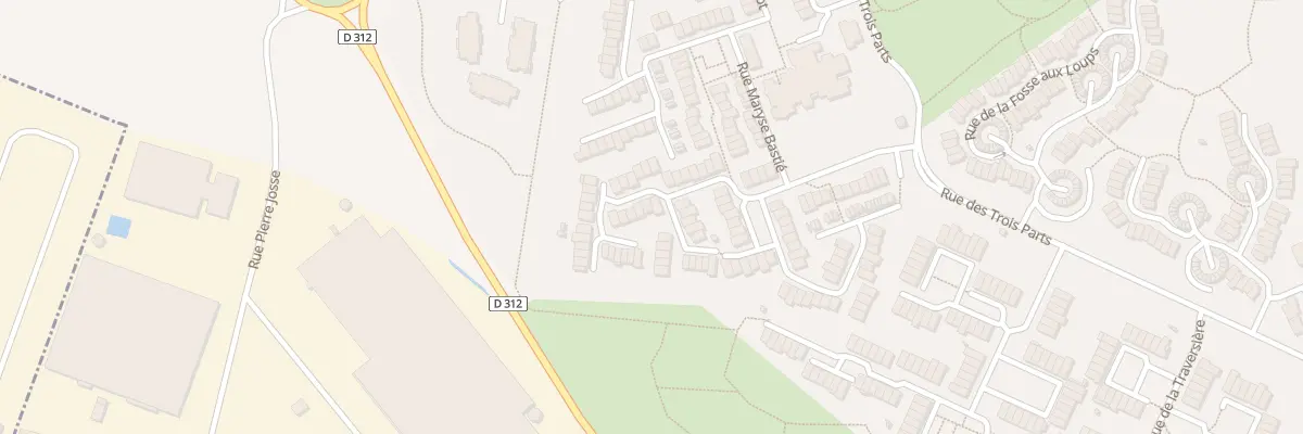 Plan du 54 Sq du Colonel Rozanoff à Bondoufle