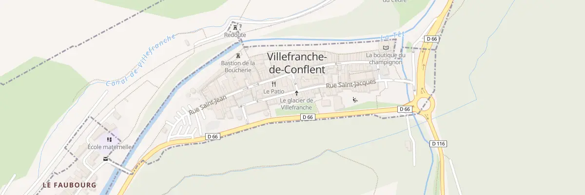 Plan du 12 Rue St Jacques à Fuilla