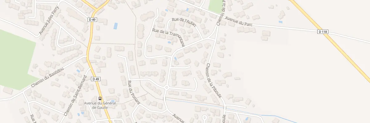 Plan de Rec de la Pialo à Villemoustaussou