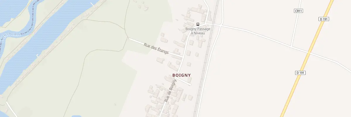 Plan du 63 Rue de Boigny à Baulne