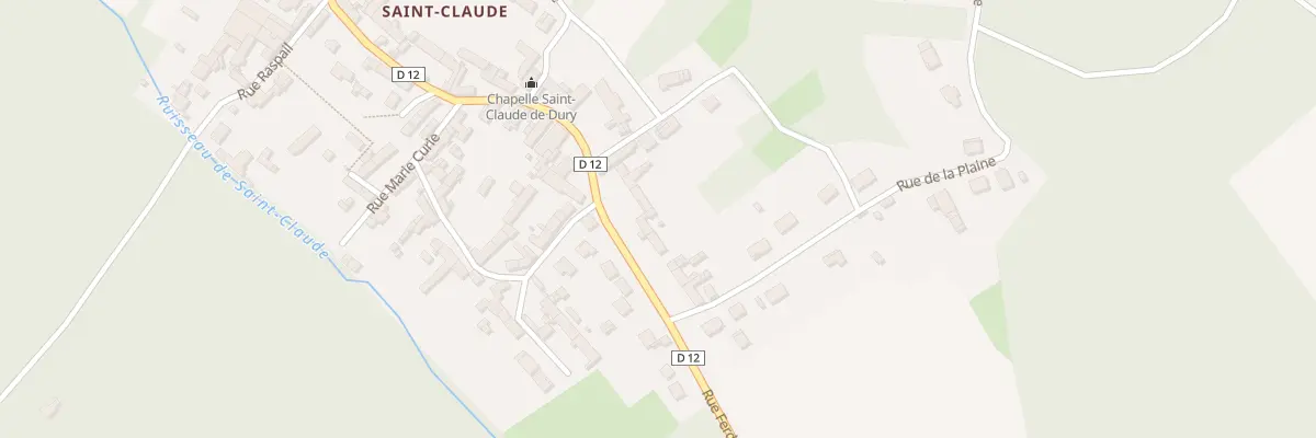 Plan du 461 Rue Ferdinand Buisson à Bury
