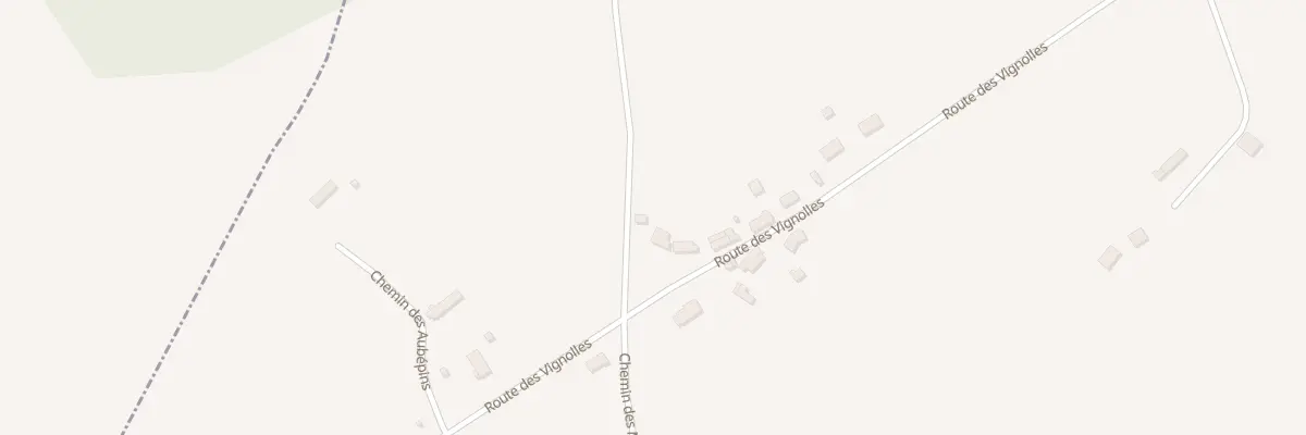 Plan du 5 Rte des Vignolles à Serruelles