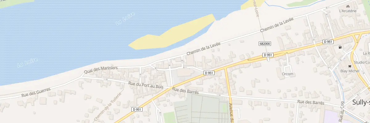 Plan du 8 Pl Saint-germain à Sully-sur-Loire