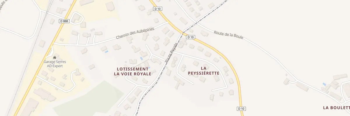 Plan du 5248 La Peysierette à Camjac