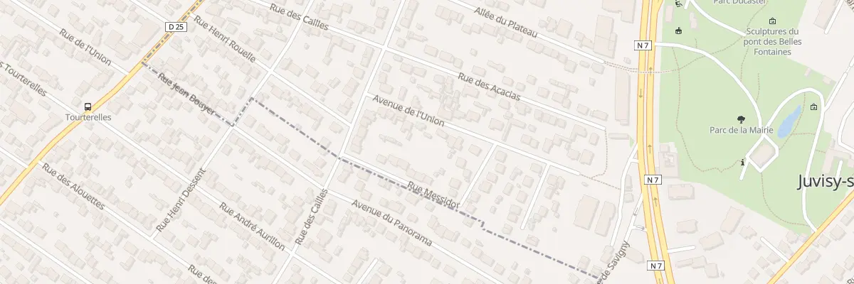 Plan du 19 Av de l’Union à Juvisy-sur-Orge