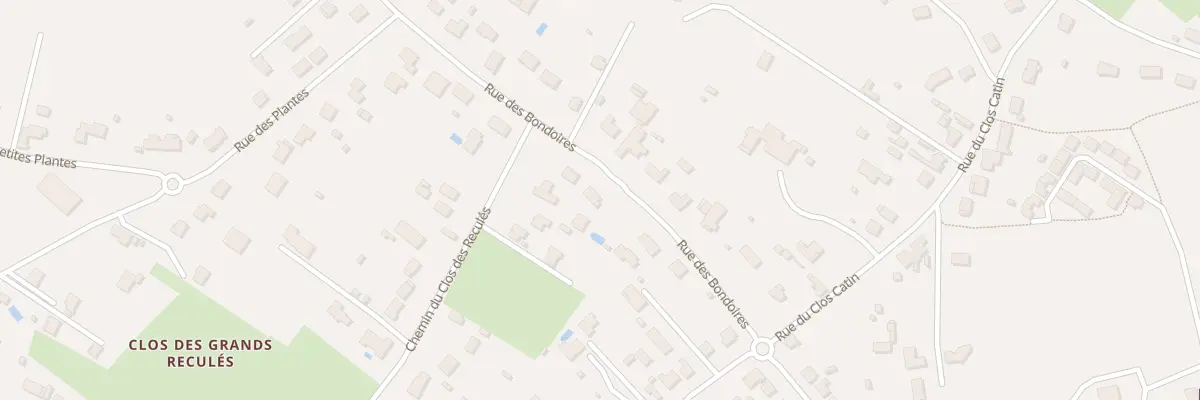 Plan du 10 Rue des Bondoires à Saint-Doulchard