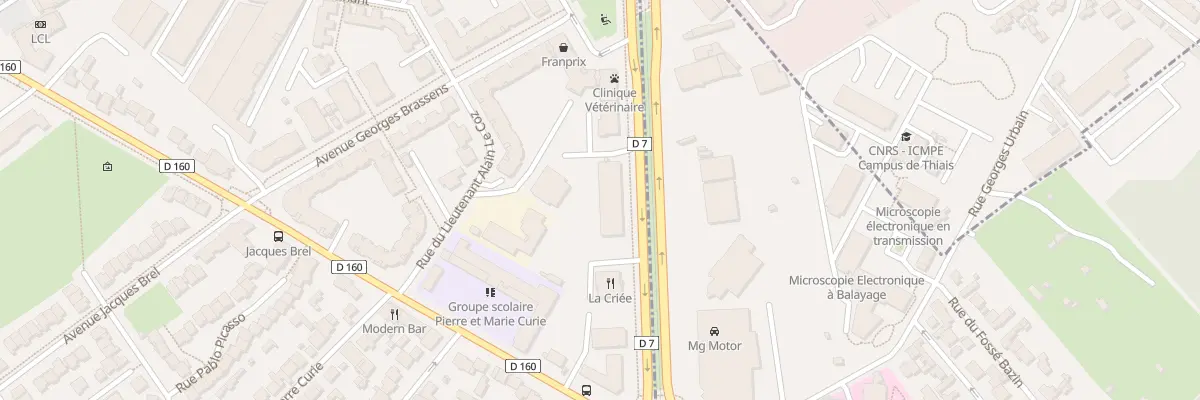 Plan du 196 Av de Stalingrad à Chevilly-Larue