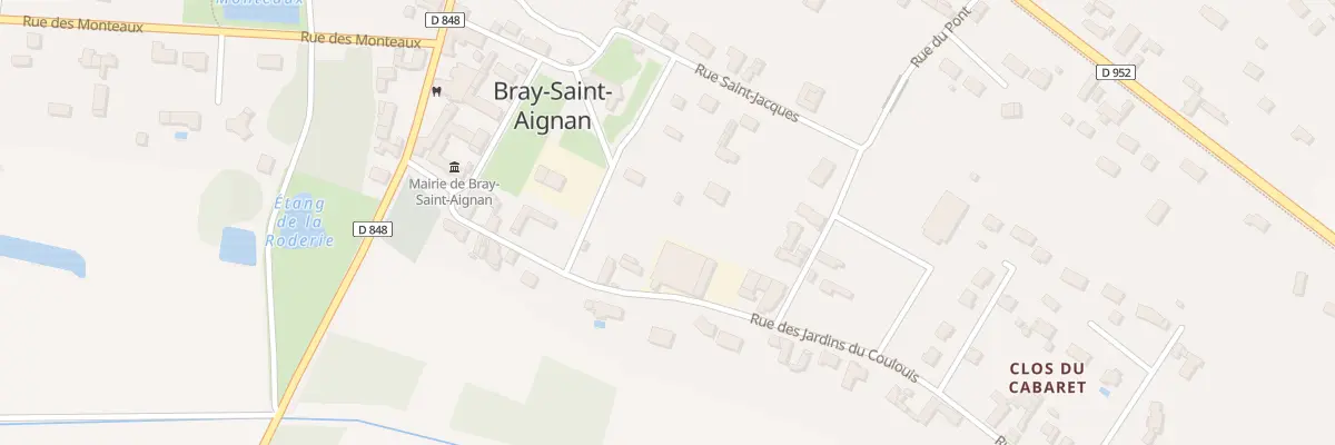 Plan du 9 Rue des Jardins du Coulouis à Bray-Saint-Aignan