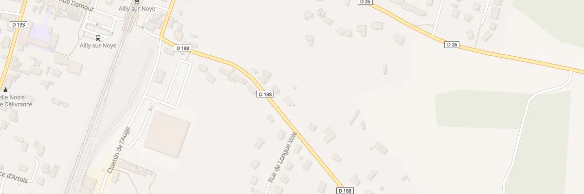 Plan du 5007 Rue de Chirmont à Ailly-sur-Noye