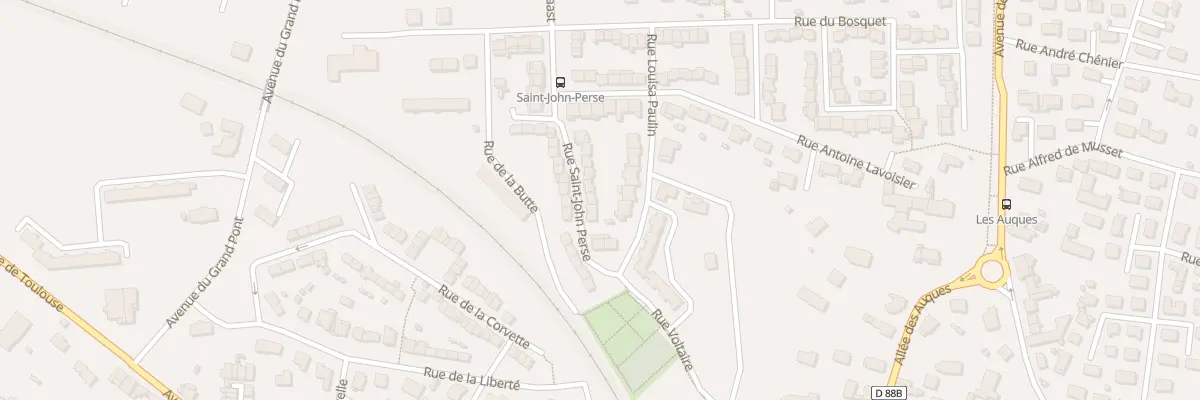 Plan du 8 Rue St John Perse à Aussillon