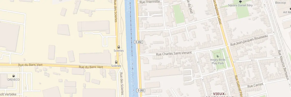 Plan du 46 Rte de Bourbourg à Coudekerque-Branche