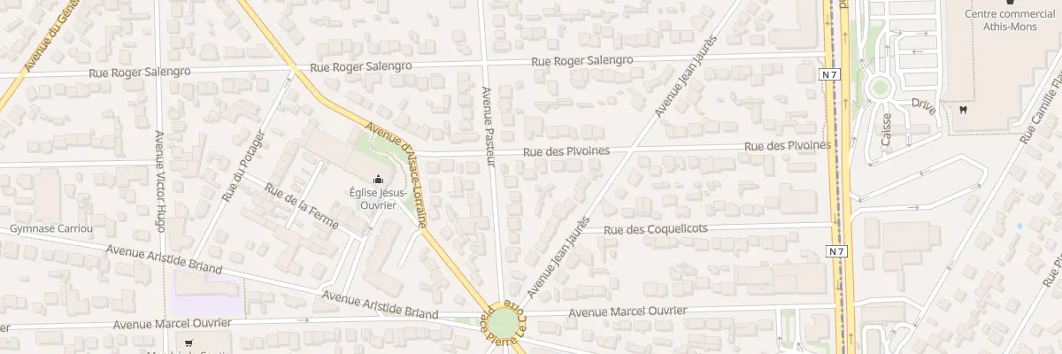 Plan du 35 Rue des Pivoines à Paray-Vieille-Poste