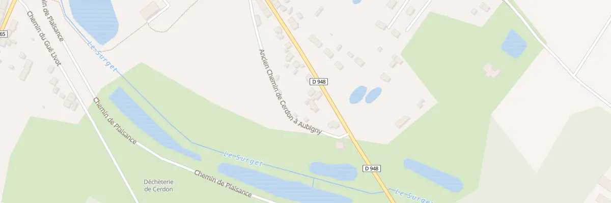 Plan du 82 Rte d’Argent à Cerdon
