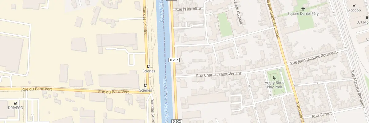Plan du 44 Rte de Bourbourg à Coudekerque-Branche