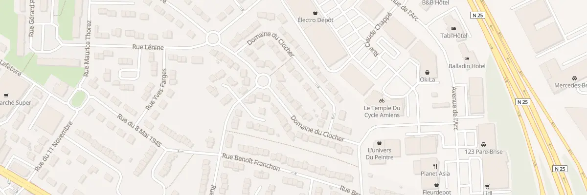 Plan du 16 Lot le Domaine du Clocher à Longueau