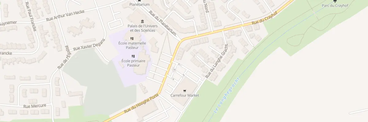 Plan du 7 Rue Hooghe Porte à Cappelle-la-Grande